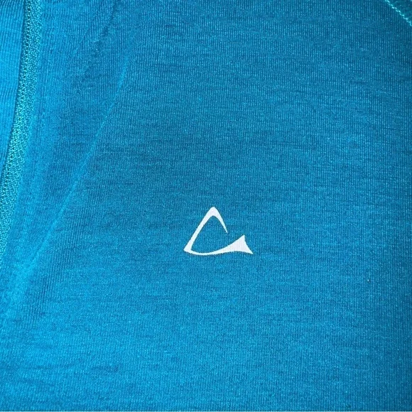 PARADOX Merino Blend Blue DriRelease Fresh Guard 1/4 Zip Shirt Base Layer Size M - Picture 11 of 11